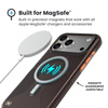 Speck Presidio Lux Grip MagSafe - iPhone 17 Pro Max Tasche (Luxus Schatten Matt / Orange)
