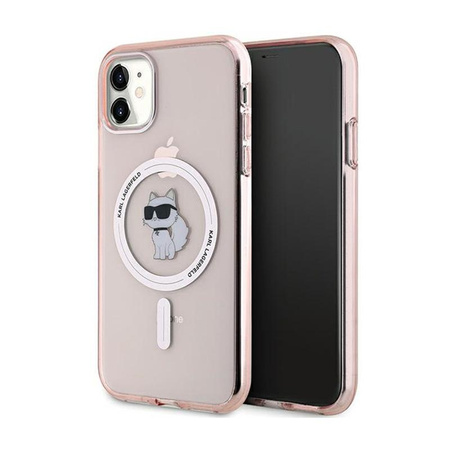 Karl Lagerfeld IML Choupette MagSafe - iPhone 11 Etui (rosa)