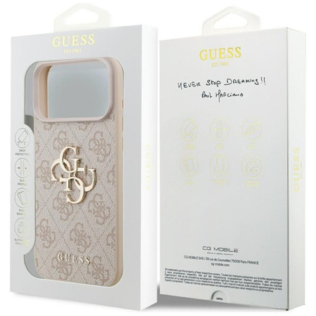 Guess 4G Big Logo - iPhone 17 Pro Max Case (pink)