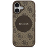 Guess 4G Circle Classic Logo MagSafe – Case iPhone 17 (Brown)