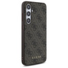 Guess 4G Metal Gold Logo - Case for Samsung Galaxy S24 FE (brown)