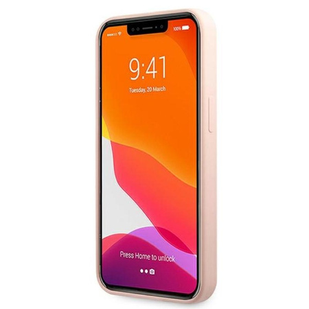 Karl Lagerfeld Slilicone Karl & Choupette - iPhone 13 Pro Max Hülle (rosa)