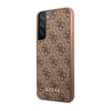 Guess 4G Metal Logo - Samsung Galaxy S23+ Case (brown)