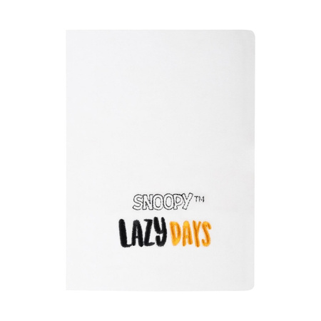 Snoopy – Plüsch-Notizbuch / Notizbuch A5 aus der Lazy Days Kollektion