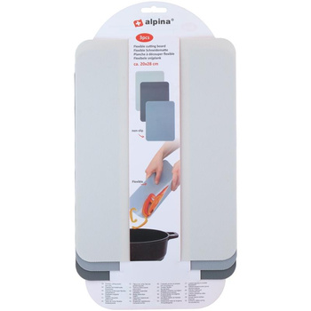 Plastic Cutting Board, Flexible Kitchen Mats, Alpina