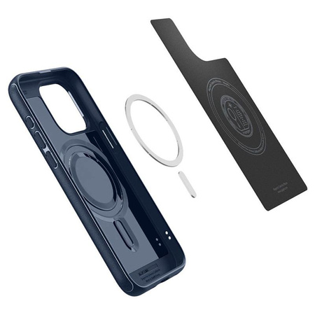 Spigen Mag Armor Magsafe - Schutzhülle für iPhone 15 Pro Max (Marineblau)