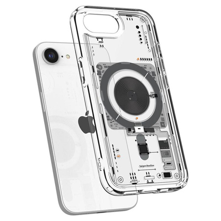 Spigen Ultra Hybrid MagSafe Ultra Hybrid - tok iPhone 16e (Zero One)