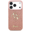 Guess Fixed Glitter Big 4G - Case for iPhone 17 Pro (pink)
