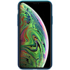 Nillkin Super Frosted Shield - Coque Apple iPhone 11 Pro avec découpe logo (Peacock Blue)