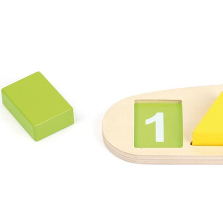 TOP BRIGHT - Wooden puzzle learning shapes