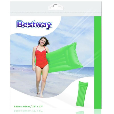 Bestway - Nafukovací plážová matrace 183x69 cm (zelená)