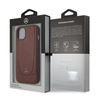 Mercedes Leather Urban Line - iPhone 13 Case (red)