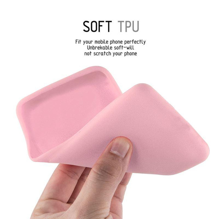 Crong Soft Skin Cover - iPhone Xs / X tok (rózsaszín)