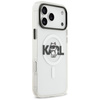 Karl Lagerfeld IML Choupette Sketch Logo MagSafe - Hülle für iPhone 17 Pro (transparent)