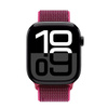 Crong Nylon - Sport Band for Apple Watch 38/40/41/42 mm (Magenta Fusion)