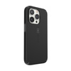 Speck CandyShell Pro - iPhone 14 Pro Case with MICROBAN Coating (Black / Slate Grey)