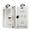 Karl Lagerfeld Choupette Head Glitter - pouzdro pro iPhone 12 Pro Max (zlaté)
