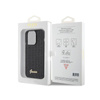 Guess Disco Metal Script - Etui iPhone 15 Pro (czarny)