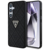 Guess Hot Stamp 4G Pattern Triangle Metal Logo - Case for Samsung Galaxy S25 (black)