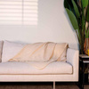 Couverture en polaire 170x130 cm (crème)