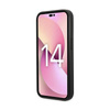 Karl Lagerfeld Glitter Plaque Logo - iPhone 14 Pro tok (fekete)