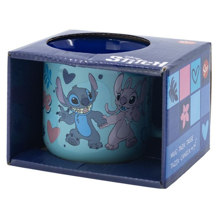 Disney Stitch - Keramický hrnek v dárkové krabičce z kolekce Stitch & Angel 355 ml