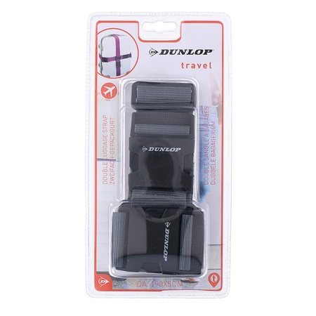 Dunlop - Pánt a bőrönd rögzítéséhez hosszú bőröndökhöz. 190 cm (szürke)