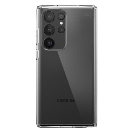 Speck Presidio Perfect-Clear - Samsung Galaxy S23 Ultra Gehäuse mit MICROBAN Beschichtung (Klar)