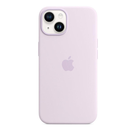 Apple Silicone Case - Coque en silicone avec MagSafe pour iPhone 14 (lilas)