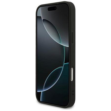 Guess Grained Ring MagSafe - iPhone 17 Pro Max Case (black)