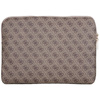 Guess 4G Zipper Pocket Triangle Logo Sleeve - Laptop Sleeve 14" (brown)