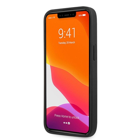 Karl Lagerfeld Saffiano Ikonik Karl`s Head - iPhone 13 Pro tok (fekete)