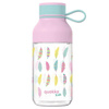 Quokka Ice Kids with strap - Láhev na vodu ecozen 430 ml s popruhem (Feathers)