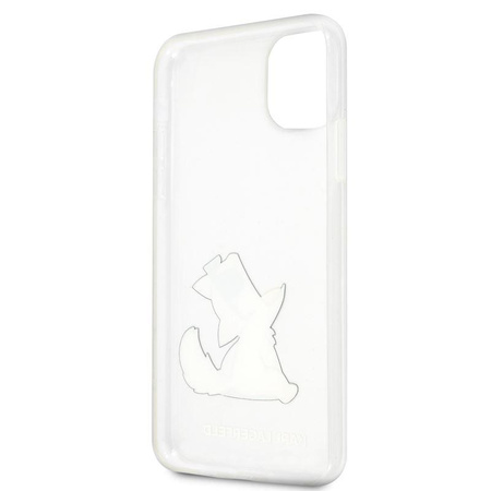 Karl Lagerfeld Choupette Fun Sunglasses - Etui iPhone 11 Pro Max (przezroczysty)