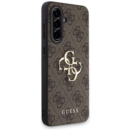 Guess Big 4G Classic Logo - pouzdro pro Samsung Galaxy A56 5G (hnědé)