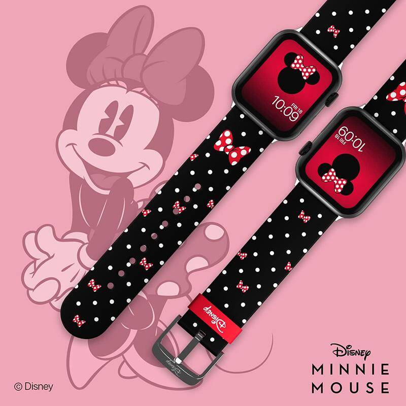 Disney Minnie Mouse Pasek do Apple Watch Polka Noir Etui i