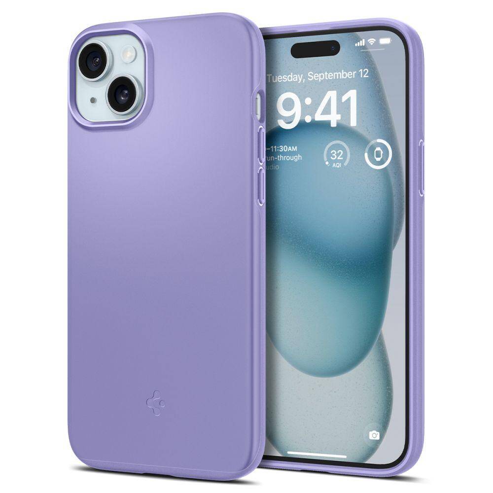 Spigen Thin Fit etui do iPhone 15 Pro Max - fioletowy 