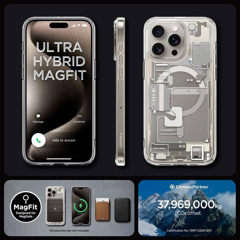 Case IPHONE 14 PRO MAX Spigen Ultra Hybrid Mag MagSafe Zero One