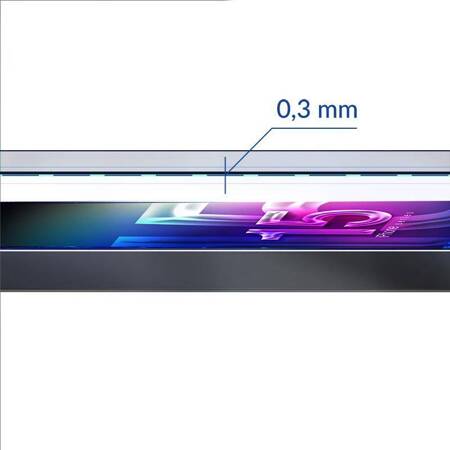 3mk HardGlass Max Lite - Szkło hartowane do iPhone 15 Pro (Czarny)