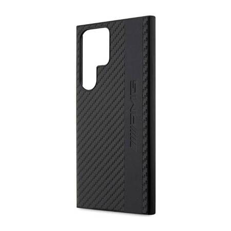 AMG Carbon Stripe & Embossed - Etui Samsung Galaxy S23 Ultra (czarny)