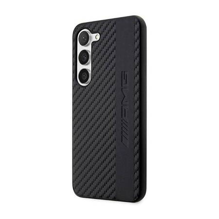 AMG Carbon Stripe & Embossed - Etui Samsung Galaxy S23 (czarny)