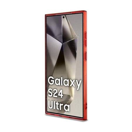 AMG Transparent Bicolor MagSafe - Etui Samsung Galaxy S24 Ultra (czarny)