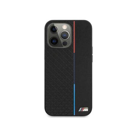 BMW M Collection Triangles - Etui iPhone 13 Pro (czarny)