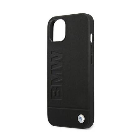 BMW Signature Logo Imprint - Etui iPhone 13 (Czarny)