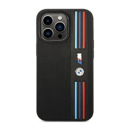 BMW Tricolor M Collection - Etui iPhone 14 Pro (czarny)