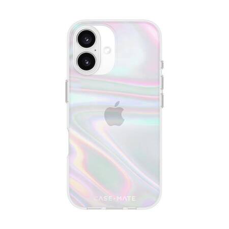 Case-Mate Soap Bubble - Etui iPhone 16 (Iridescent)