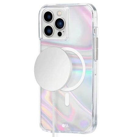 Case-Mate Soap Bubble MagSafe - Etui iPhone 13 Pro Max (Iridescent)