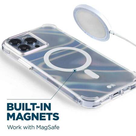 Case-Mate Soap Bubble MagSafe - Etui iPhone 14 Pro Max (Iridescent)