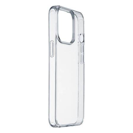 Cellularline Clear Strong - Etui iPhone 15 Pro z ochroną antybakteryjną (przezroczysty)