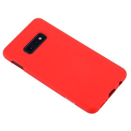 Crong Color Cover - Etui Samsung Galaxy S10e (czerwony)